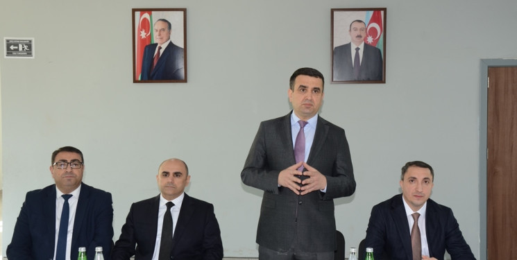 Saatlı rayon Nərimanov kəndində səyyar qəbul-görüş keçirildi