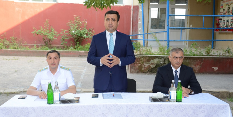 Saatlı rayonu Dədə Qorqud kəndində səyyar qəbul keçirildi