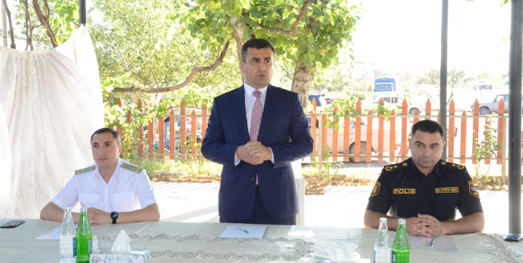 Saatlı rayonu Qaralar kəndində səyyar qəbul keçirildi